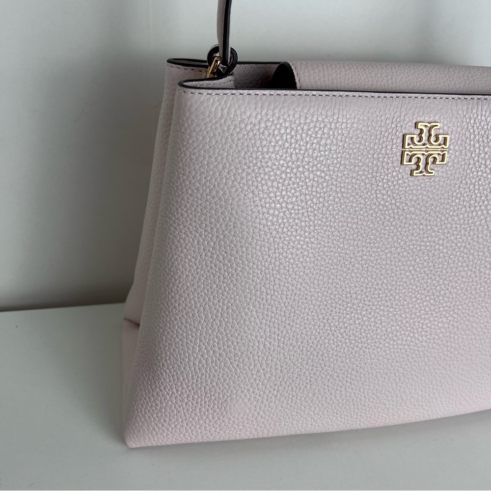 NWT Tory Burch Britten Satchel Delicate Pink - Picture 3 of 11